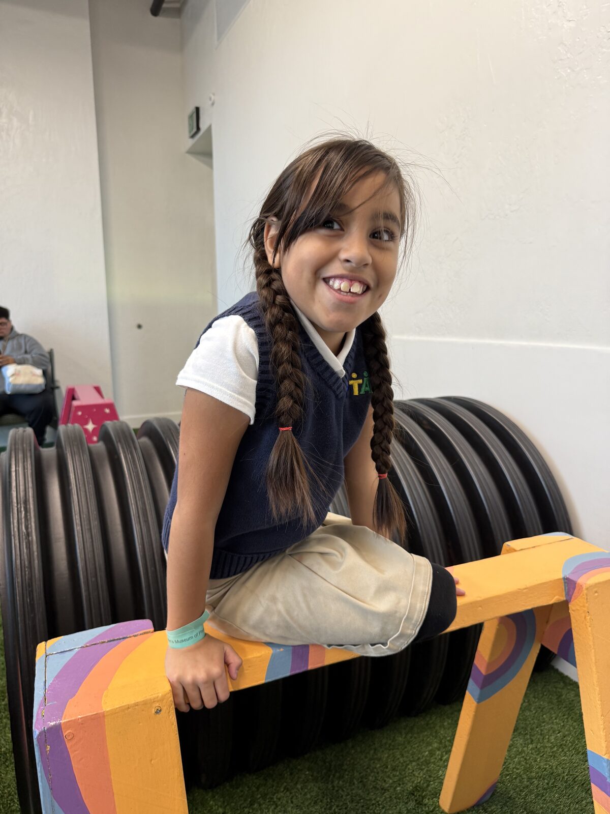 PTAA Arizona students exploring an interactive museum exhibit